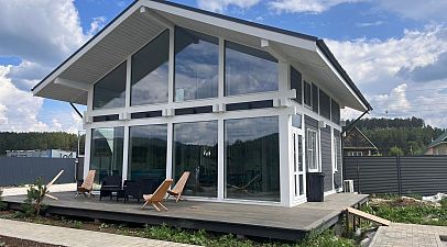 Интерьеры дома Сканди 134м2